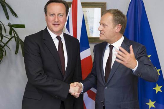 British PM Cameron says delighted EU renegotiation is underway