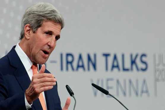 Kerry arrives in Vienna seeking to seal Iran nuclear deal