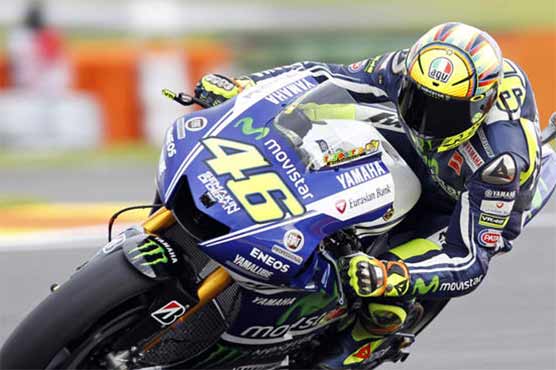 Motorcycling: Rossi on pole for Dutch MotoGP