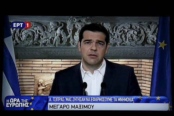 Greece's Tsipras calls referendum to break bailout deadlock