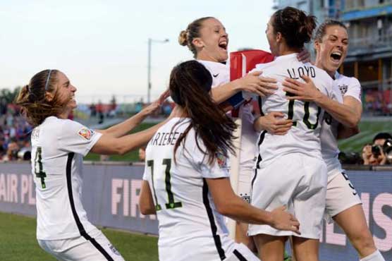 US too strong for China, reaches another World Cup semifinals