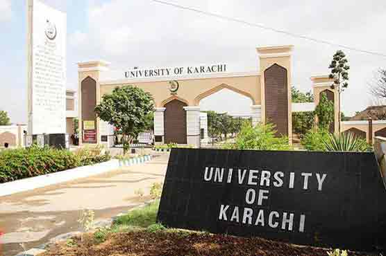 KU employees break water pipeline to bathe in heatwave-hit Karachi