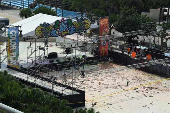 Witnesses describe 'hell' of Taiwan water park blast 