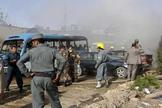Suicide truck bomb kills 2, injures 40 in Afghanistan 