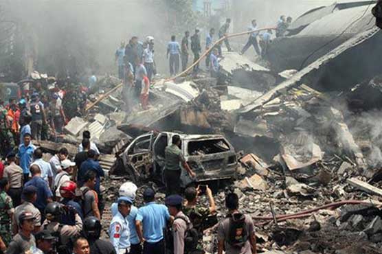 Indonesia military plane crash kills 116