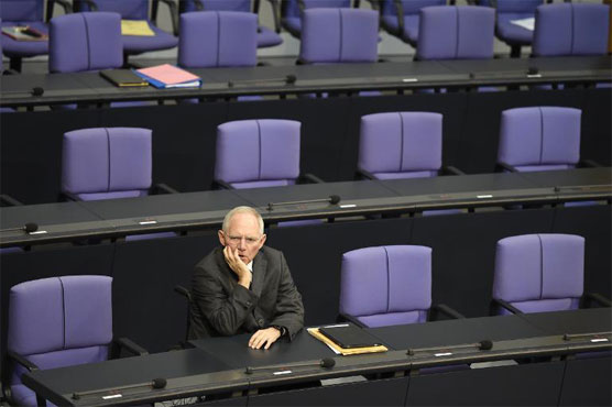 German finance chief softens tone, says Greece 'needs time' 