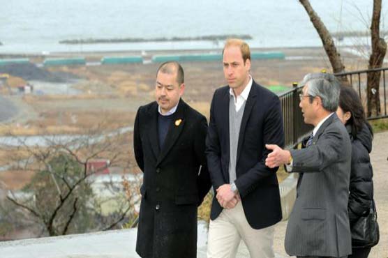 Prince William travels to tsunami-hit northeast Japan 