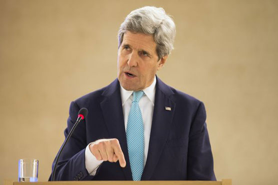 Kerry in staunch defence of Israel at UN rights council