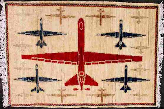 From AK47s to drones, Afghans 'war rugs' reflect bloody decades