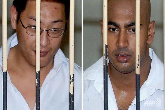 Australians on Indonesia death row arrive on execution island