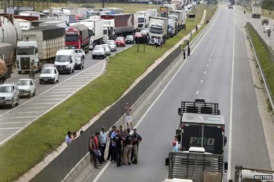 Brazil trucker protest ends: police