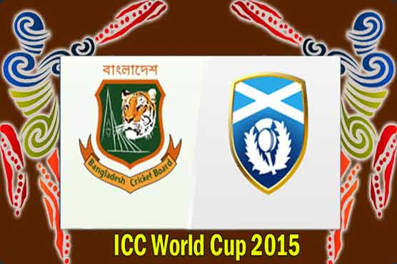 Bangladesh wins toss, bowls vs Scotland