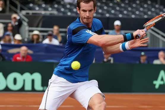 Tennis: Murray opens Britain's Davis Cup tie with US