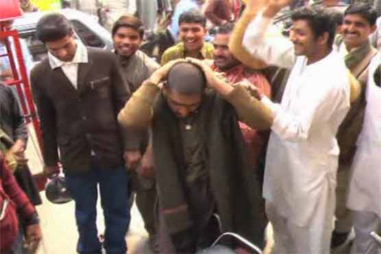 Kasur: Thief caught red-handed by citizens