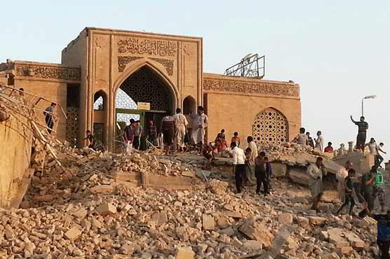 IS jihadists bulldoze archaeological site Nimrud in Iraq