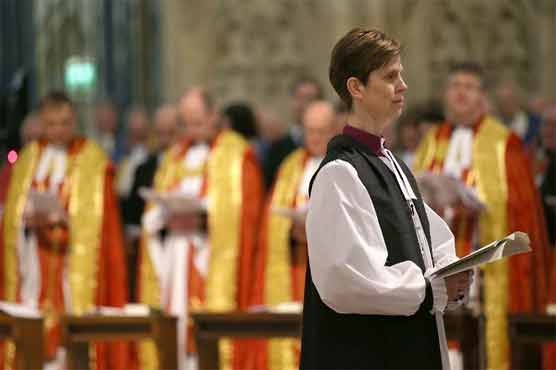 Church of England's first female bishop gets to work