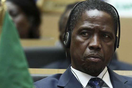 Zambian president collapses at Women's Day event