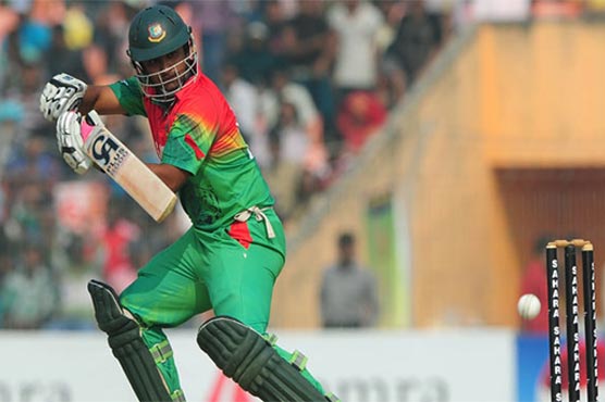 Mahmudullah hits Bangladesh's first World Cup century