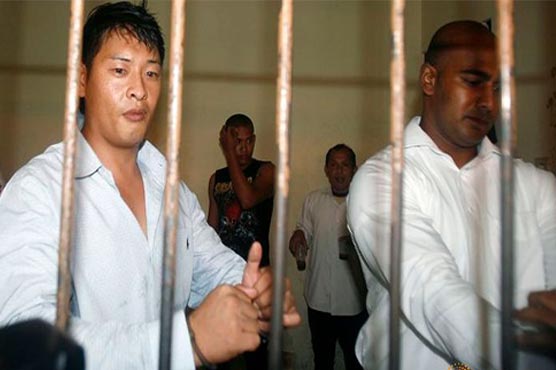 Families visit Australians on Indonesian death row