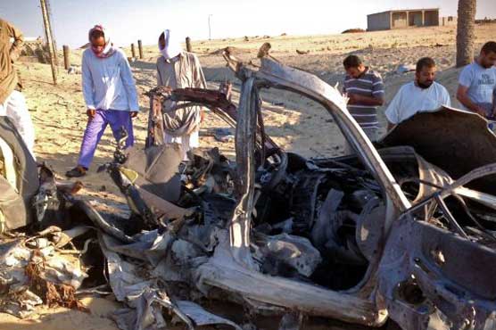 Roadside bomb kills 3 soldiers in Egypt's Sinai