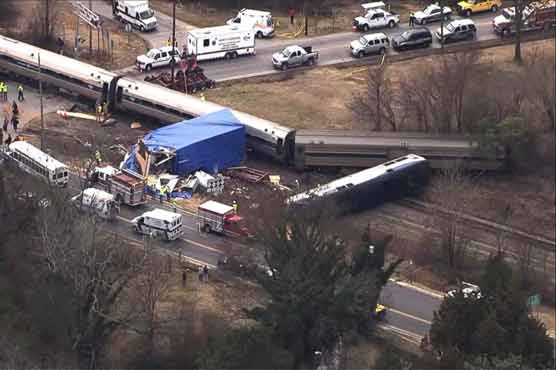 Officials: 40 passengers injured in US truck-train collision