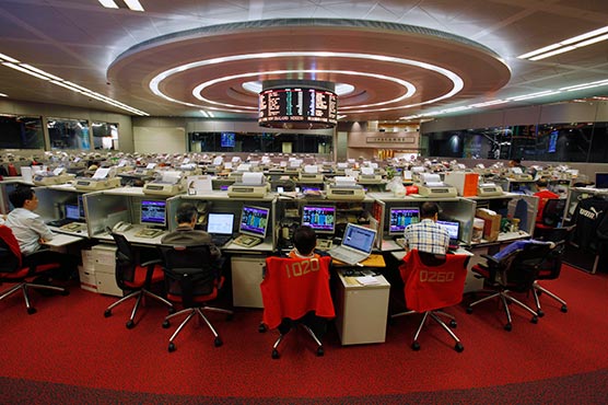 Hong Kong stocks down 0.45% at break