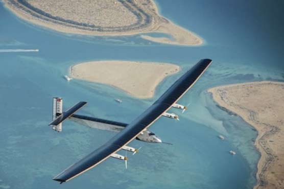 Solar plane starts second leg of epic round-the-world bid