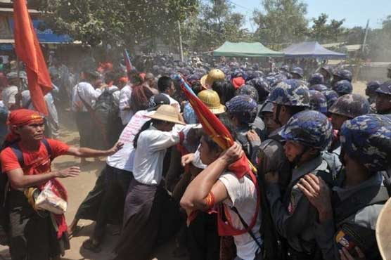 Scores held after Myanmar student rally crackdown: police, activists