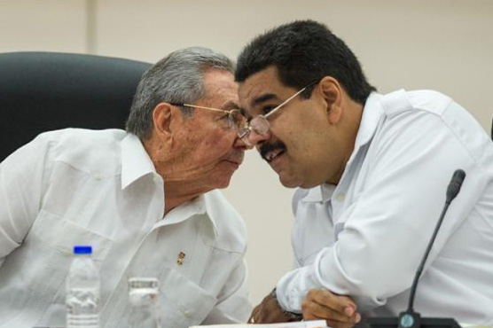 Cuba gives its 'unconditional support' to Venezuela against US
