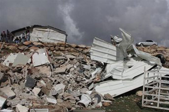 Israel demolishes EU-funded shelters in Jerusalem