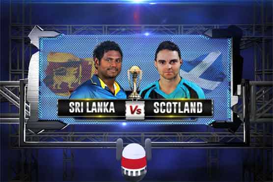 Sri Lanka win toss, bat first against Scotland