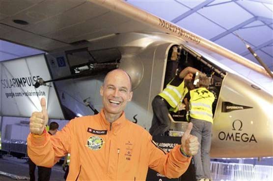 Solar plane pilots want India to support clean energy drive