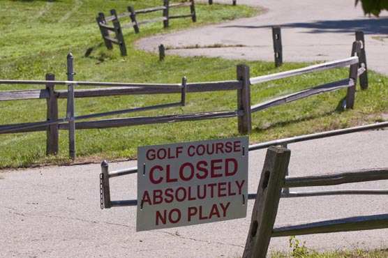 Number of U.S. golf coureses in steady decline, says report