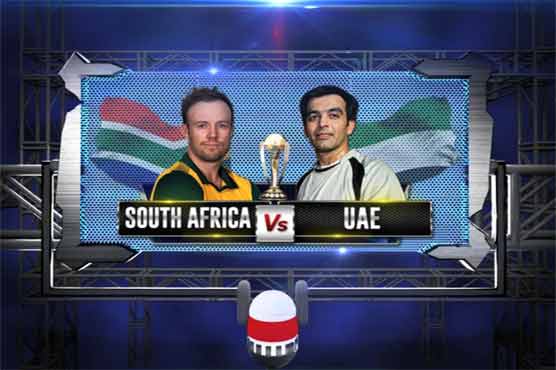UAE win toss, field against South Africa