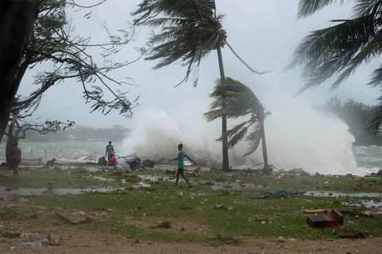 Dozens feared dead as cyclone pounds Pacific island of Vanuatu 