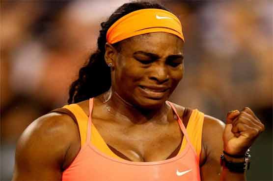 Serena wins in emotional Indian Wells return