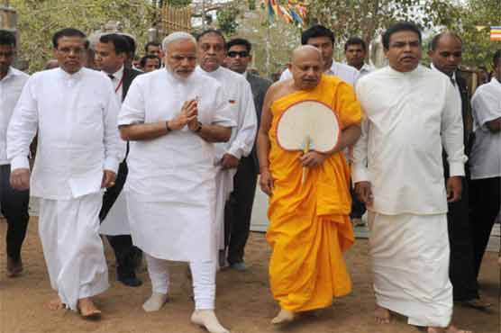 India's Modi visits Sri Lanka's Tamil heartland