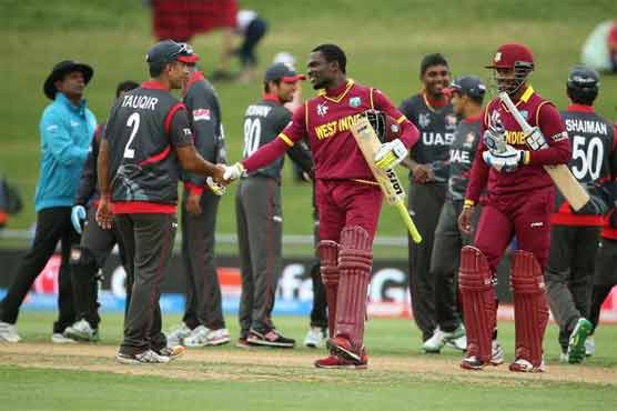 West Indies beat UAE by six wickets, edge towards last-eight