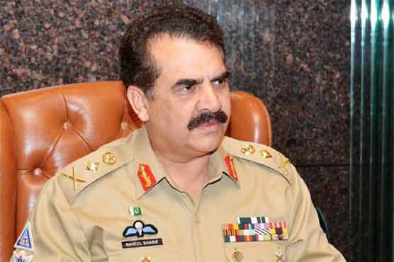General Sharif meets U.A.E Army Chief