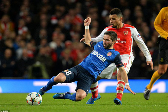 Football: Arsenal fall just short as Monaco qualify