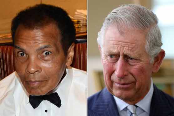 Muhammad Ali anoints Prince Charles as 'the greatest'