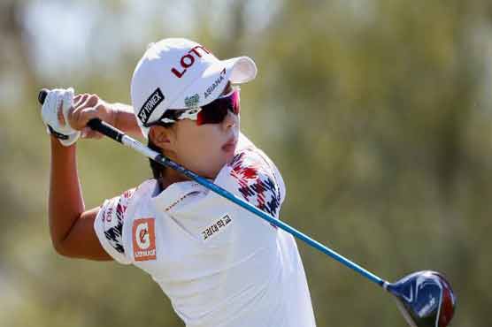 Kim takes lead into final round of LPGA Founders Cup