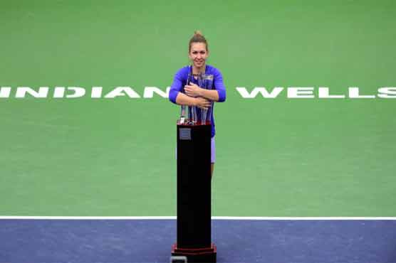 Tennis: Halep beats Jankovic for Indian Wells title