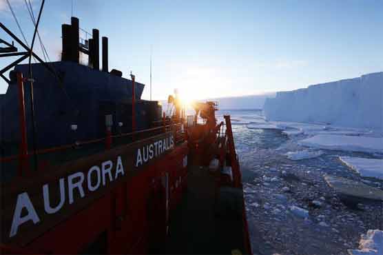 Australian icebreaker rescues ailing Antarctic base worker