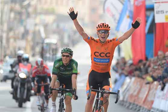 Cycling: Paterski wins first stage in Catalonia