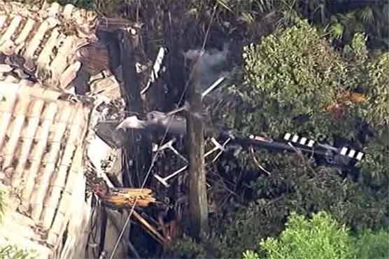 US helicopter crashes into home, 3 killed