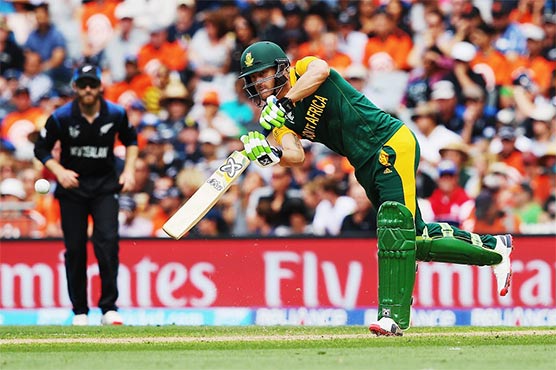 South Africa make 281-5 in rain-shortened semi-final