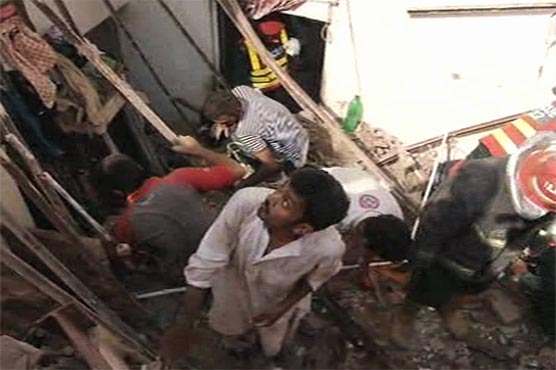 Roof collapse leaves three dead, five injured in Lahore