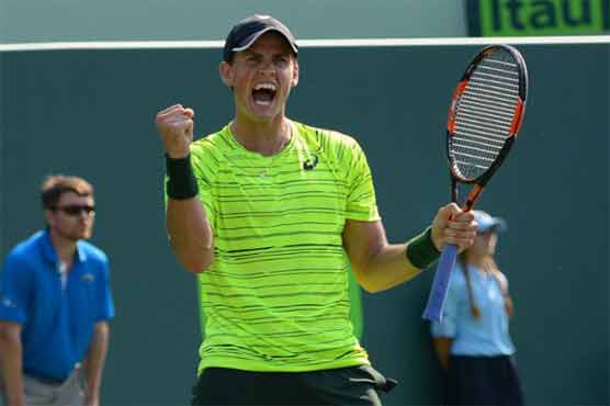 Tennis: Pospisil spoils Del Potro's return in Miami