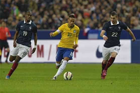 Football: Brazil come from behind to down France